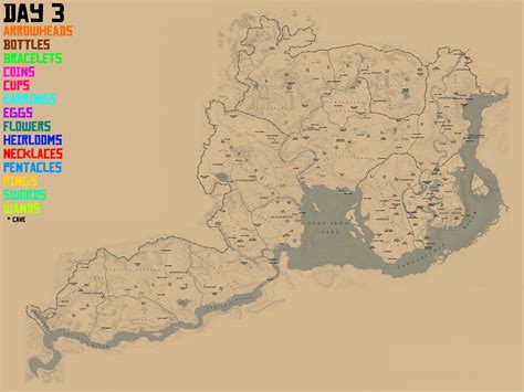 Red Dead Online Collector Map